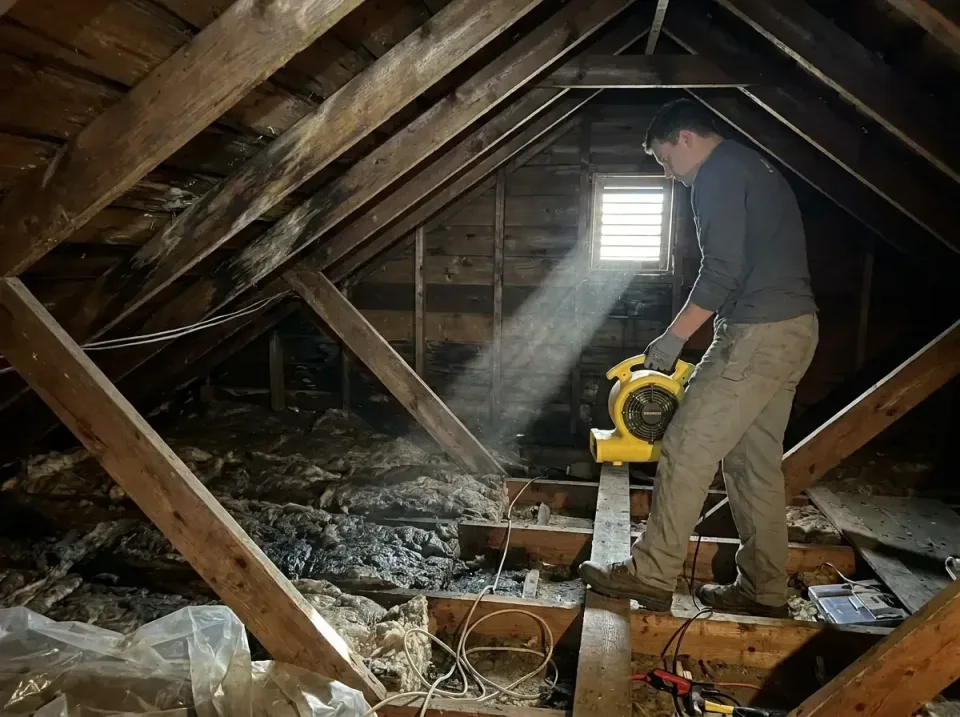 attic-water-damage-drying-proc-007 — frequently asked questions, Emergency Water Extraction & 24/7 Flood Response in Vadnais…